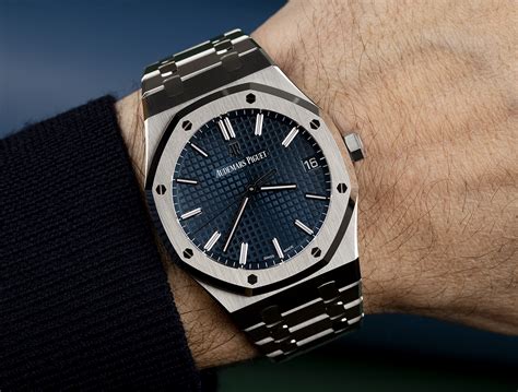 blue face audemars piguet|audemars piguet royal oak 15500st.